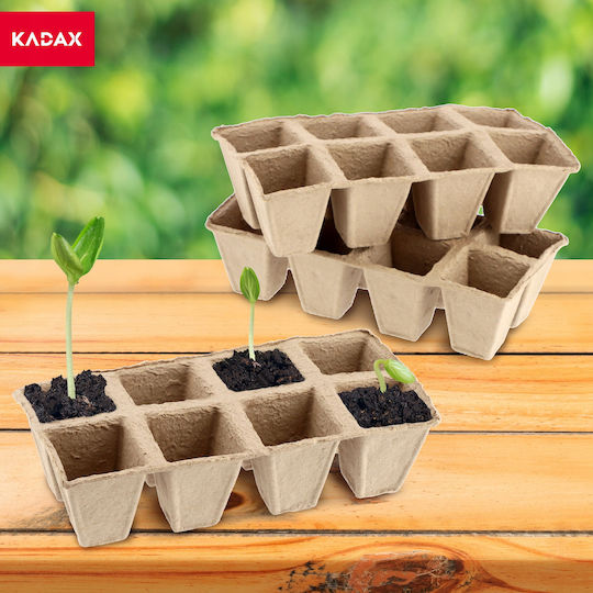 Kadax Biodegradable Peat Seedling Pots 3x8pcs