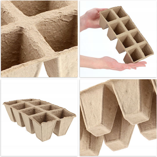 Kadax Biodegradable Peat Seedling Pots 3x8pcs