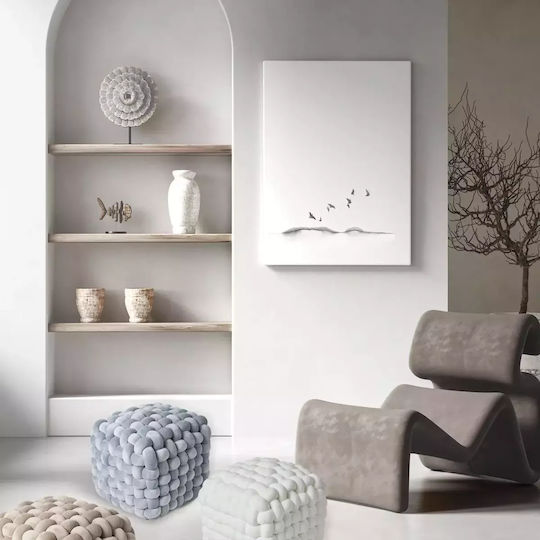 Σκαμπό 2272 Grey 43x43x40cm