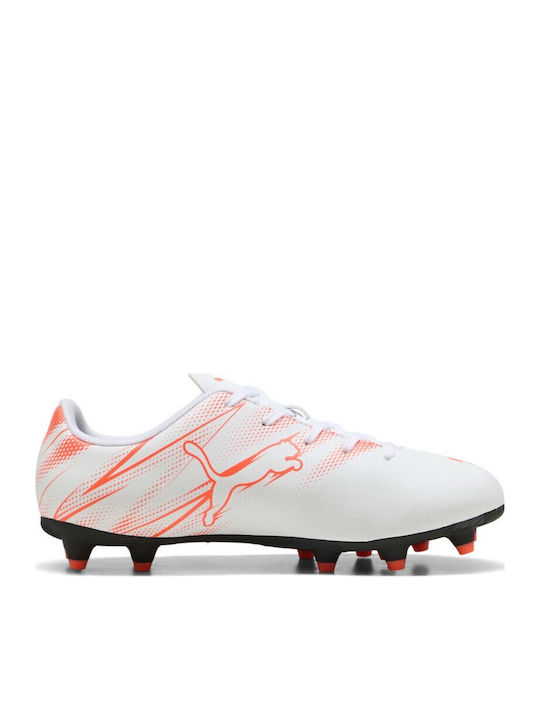Attacanto FG/AG Jr Kinder Fußballschuhe und Stollenschuhe mit Tappen Schwarz
