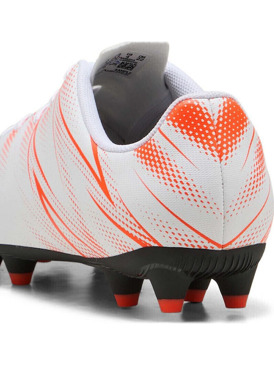 Attacanto FG/AG Jr Kinder Fußballschuhe und Stollenschuhe mit Tappen Schwarz