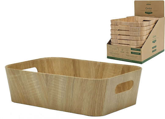 ArteLibre Καλάθι Αποθήκευσης Bamboo 37x26x11cm ArteLibre Καλάθι Αποθήκευσης Bamboo 37x26x11cm