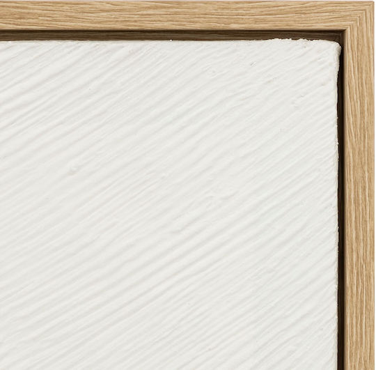 Atmosphera 3D Decorative Handmade Ecru Fabric Sign 116x3.8x75cm