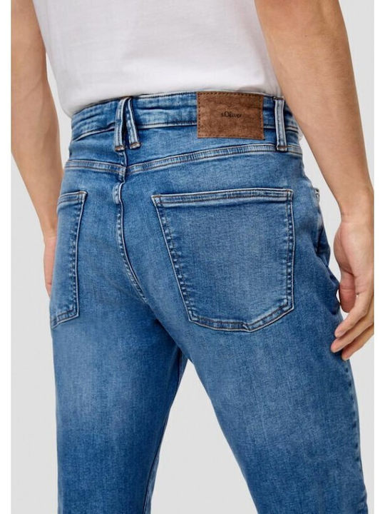 Nelio Ανδρικό Παντελόνι Τζιν με Slim Εφαρμογή Blue