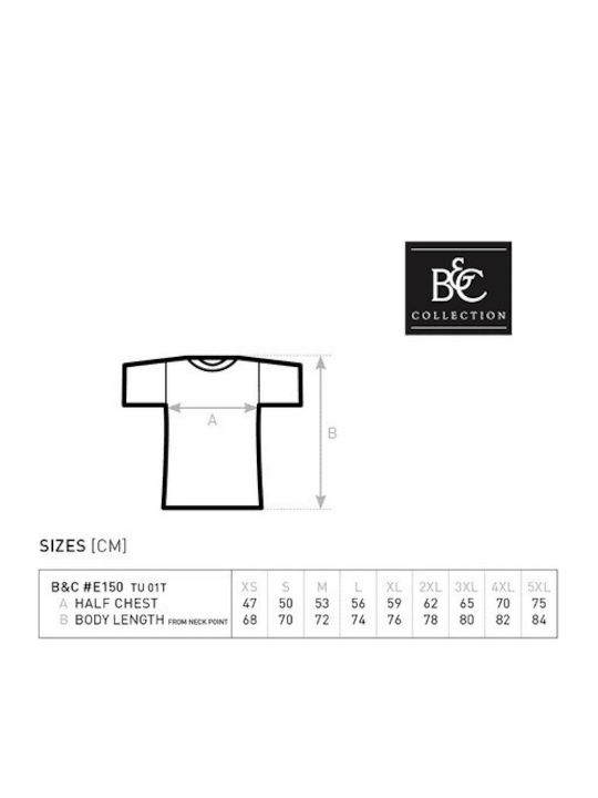 B&C T-shirt White