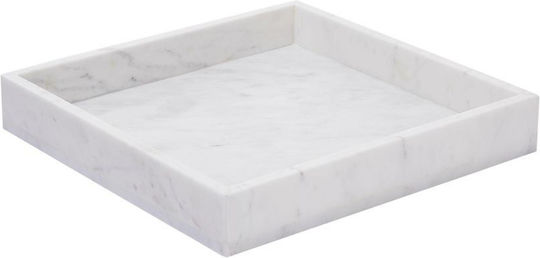 Butlers Διακοσμητικός Δίσκος Μάρμαρο Marble Τετράγωνος 30x30cm