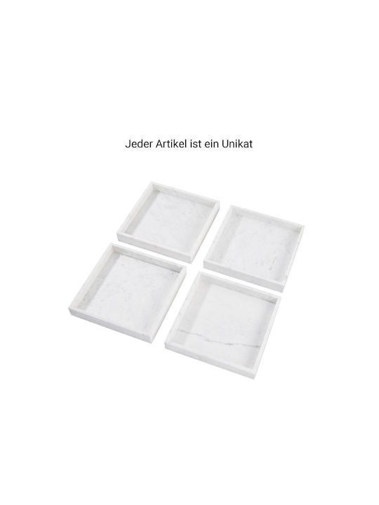 Butlers Marble Square Decorative Tray Marble 30x30cm