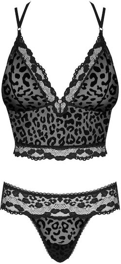 Obsessive Giully Секси Комплект Бельо Black 158911