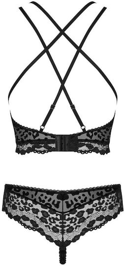 Obsessive Giully Секси Комплект Бельо Black 158911