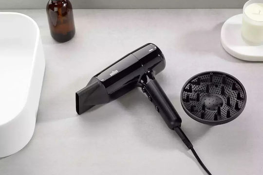 Braun Ionic Haartrockner Turbo mit Diffusor 2200W