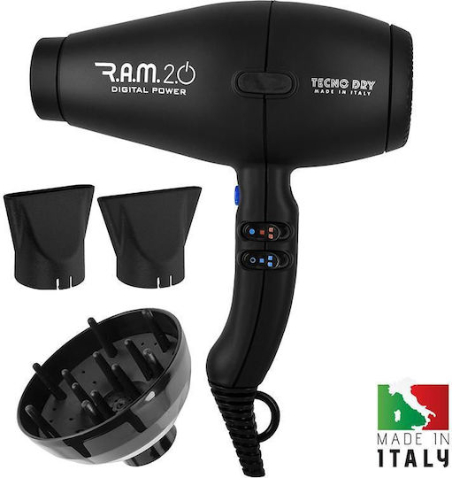 Tecno Dry Επαγγελματικό Πιστολάκι Μαλλιών 2500W
