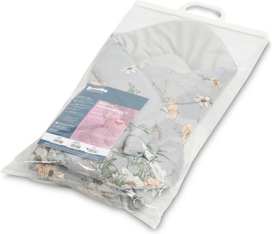 Sensillo Blanket Nursery Swaddling Blankets Velvet Gray 75x75cm