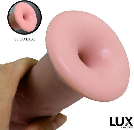 Lux Wolf Triple Dildo Realistic Flesh
