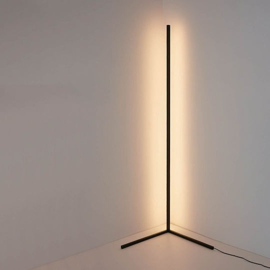 LED Stehlampe RGB Modell Schwarz 140 cm Fernbedienung Inklusive