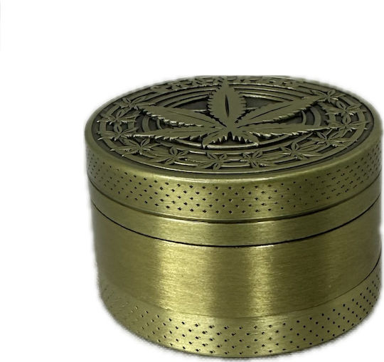 Τριφτησ-grinder Μεταλλικος 40χ26mm Cannabis
