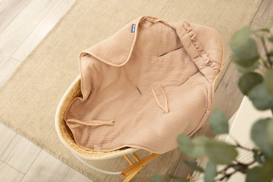 Sensillo Bettdecke Kinderwagen Beige