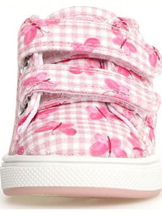 Kids Sneakers with Scratch Pink