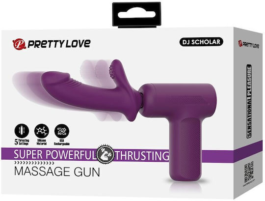 Pretty Love Dj Mini Δονητής Μασάζ 5cm Μωβ