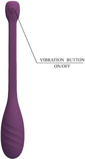 Pretty Love Leviathan Vibrator with Remote Control Purple
