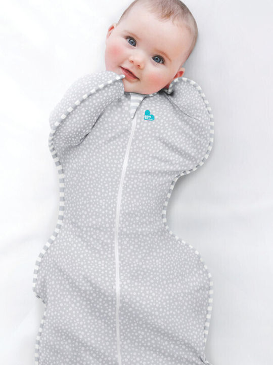 Love to Dream Ανοιξιάτικος Υπνόσακος Swaddle Up 1 tog Grey Dot