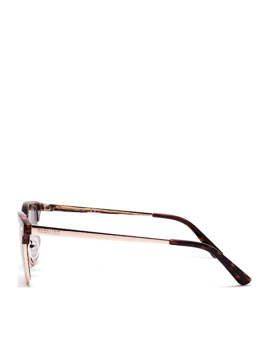 Kenneth Cole Γυαλιά Ηλίου Καφέ με Mixed Σκελετό Kenneth Cole Γυαλιά Ηλίου Καφέ με Mixed Σκελετό