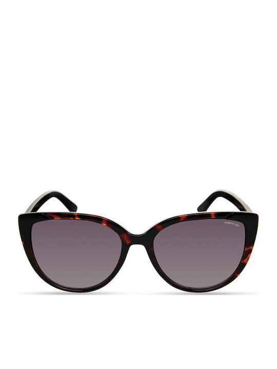 Kenneth Cole Γυαλιά Ηλίου Καφέ με Κοκκάλινο Σκελετό Kenneth Cole Γυαλιά Ηλίου Καφέ με Κοκκάλινο Σκελετό