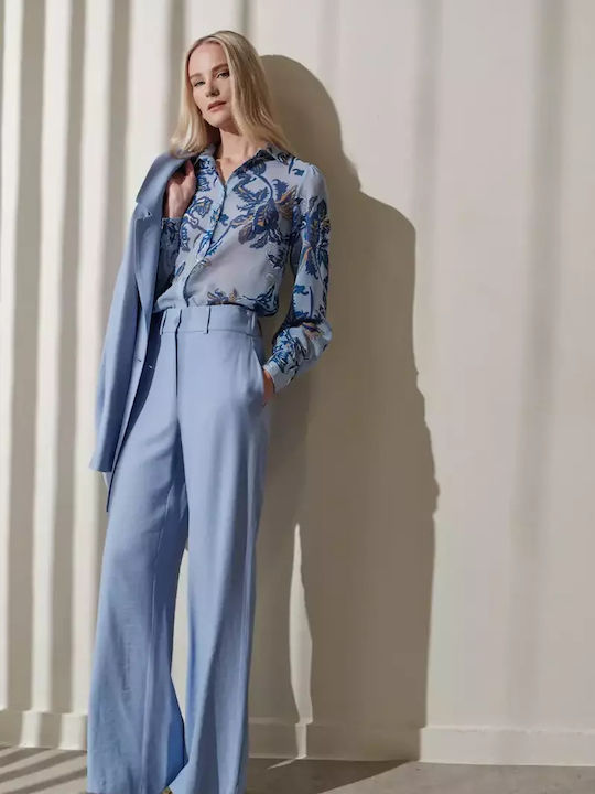 Nolah Damen Stoff Hose Ciel