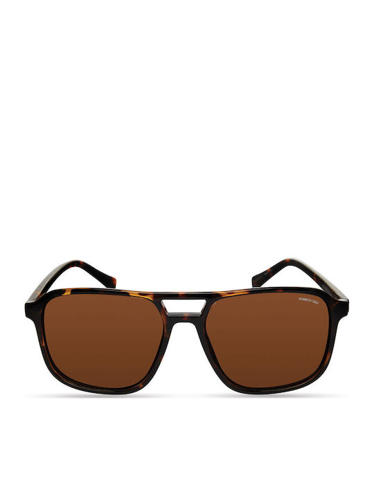 Kenneth Cole Γυαλιά Ηλίου Καφέ με Κοκκάλινο Σκελετό Kenneth Cole Γυαλιά Ηλίου Καφέ με Κοκκάλινο Σκελετό