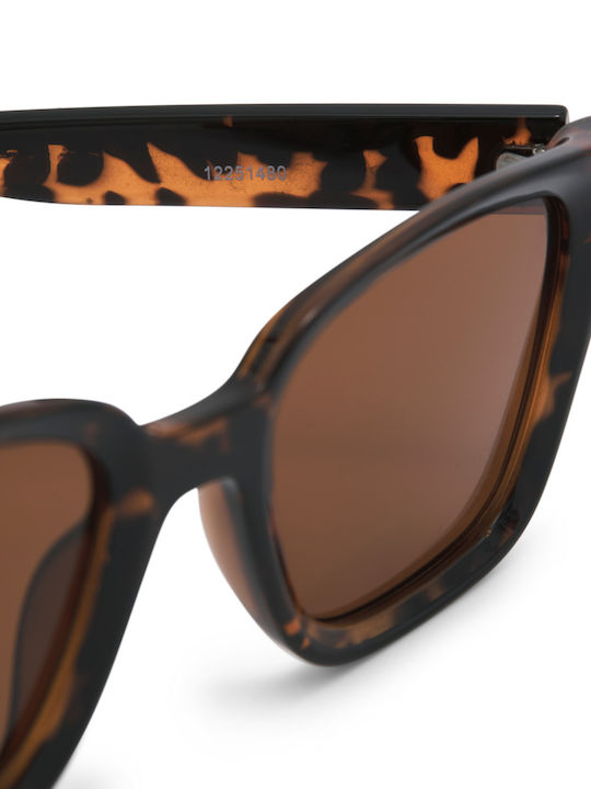 Jack & Jones Unisex Sunglasses with Brown Plastic Frame and Brown Lens 12251480
