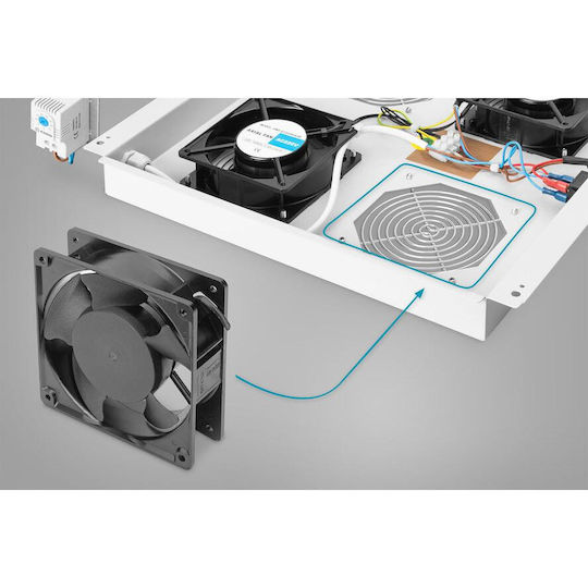 Digitus Рак Вентилатор DN-19 FAN 1 Брой