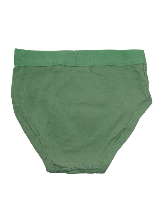 Defne Baby Green Doggy Kids' Brief Green