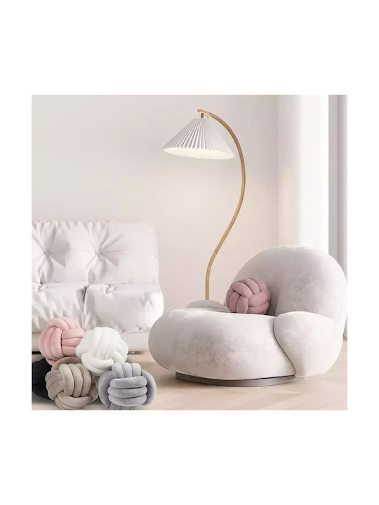 Das Home Sofa Cushion 2278 Made of Velvet Nude 22x22cm