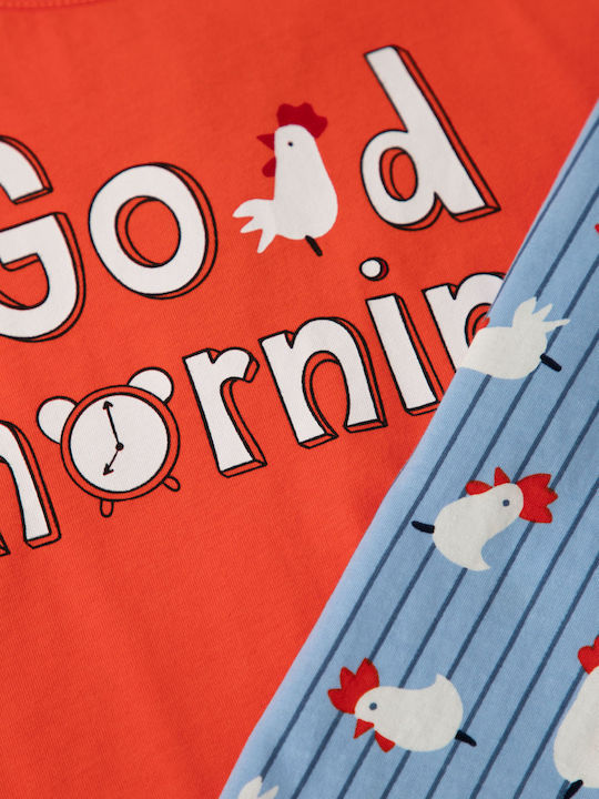 Minerva Παιδική Πιτζάμα Καλοκαιρινή Good Morning