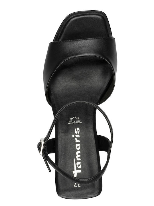 Leather Sandals Black