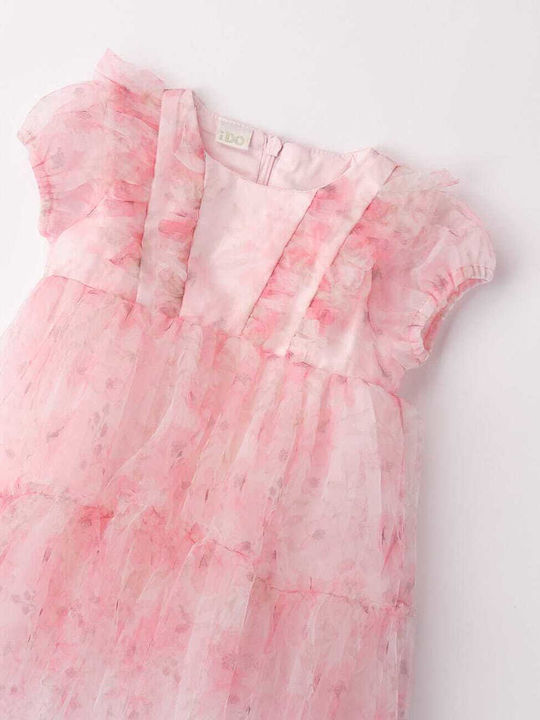 Kinderkleid Knitted Pink