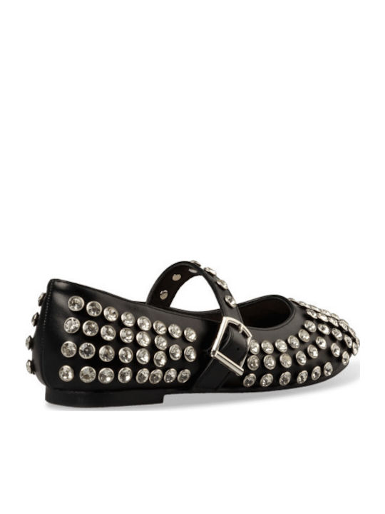 Damen Ballerinas Schwarz