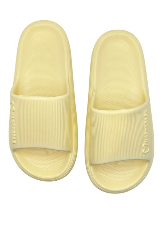 Frauen Flip Flops in Gelb Farbe