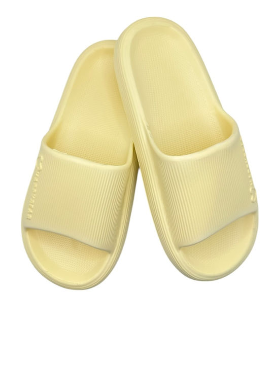 Frauen Flip Flops in Gelb Farbe