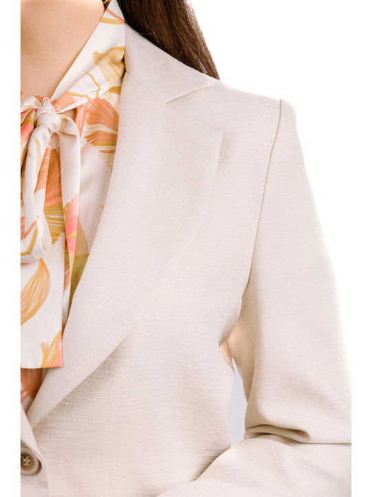 Forel Damen Blazer Beige