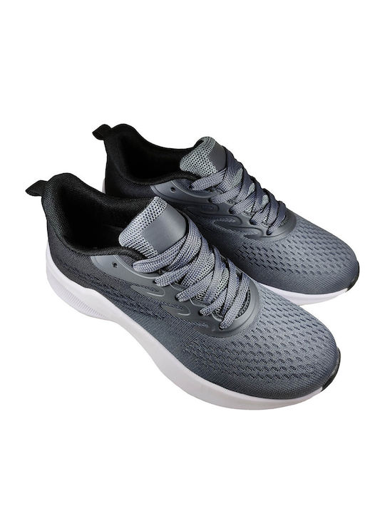Ανατομικά Sneakers Γκρι / Μαύρο