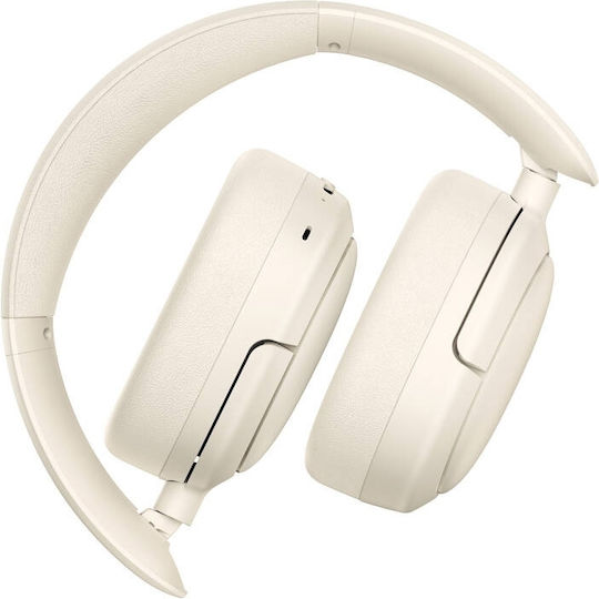 Edifier W800BT Pro ArtPack Wireless / Wired On Ear Headphones with 45 Hours Playing Time and Quick Charge Beige