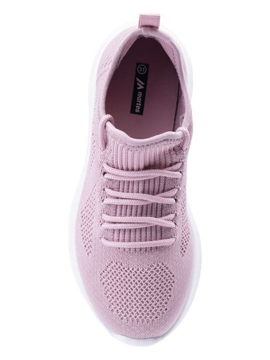 Kinder Sportschuhe Laufen mit Schnürsenkeln Rosa