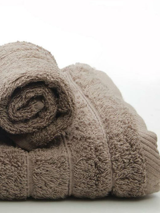 Sunshine Bath Towel Set 3pcs Dory Mocha 13 Weight 600gr/m²