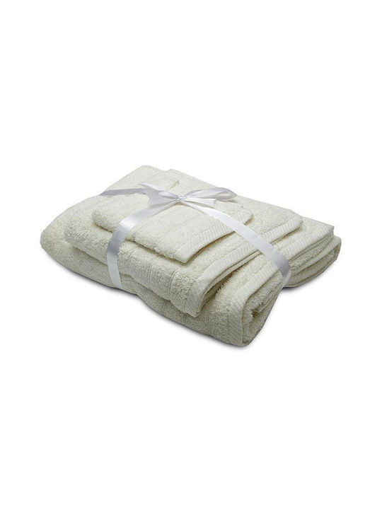Sunshine Кърпа за ръце Dory 30x50см. 7 Ecru Тегло 600гр/кв.м
