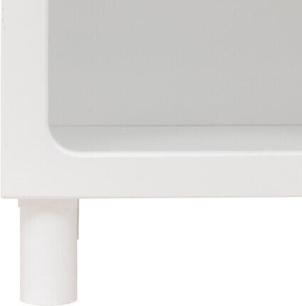 Ξύλινη Παιδική Συρταριέρα 3 Ράφια 90 X 32 X 40 Cm Λευκό 205867 Atmosphera