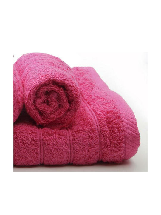 Sunshine Bath Towel Set 3pcs Dory 14 Fuchsia Weight 600gr/m²