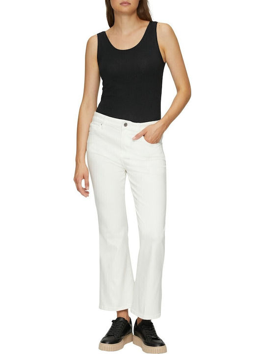 Red Label Bluza Damă Bumbac Fără Mâneci Neagră