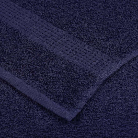 vidaXL Handtuch-Set Badetücher 8-tlg Marineblau Gewicht 360gr/m²