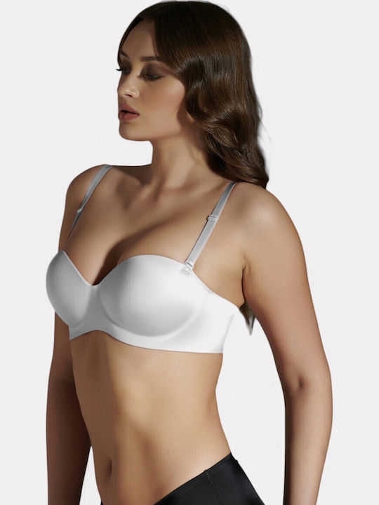 Strapless Bra Graphite
