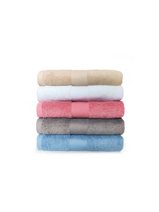 Nef-Nef Homeware Πετσέτα Χεριών Delight 30x50εκ. Sky Βάρους 500gr/m²
